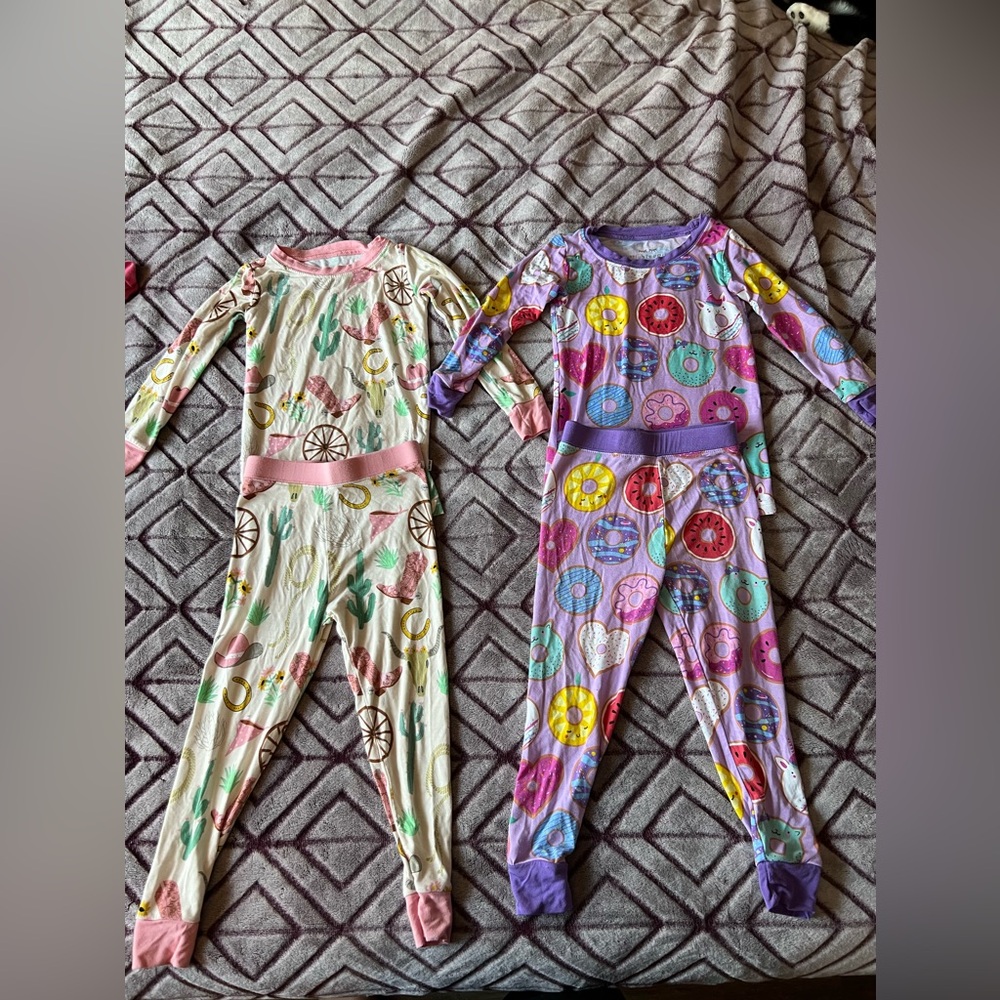 18-24 month long sleeve little sleepies pjs